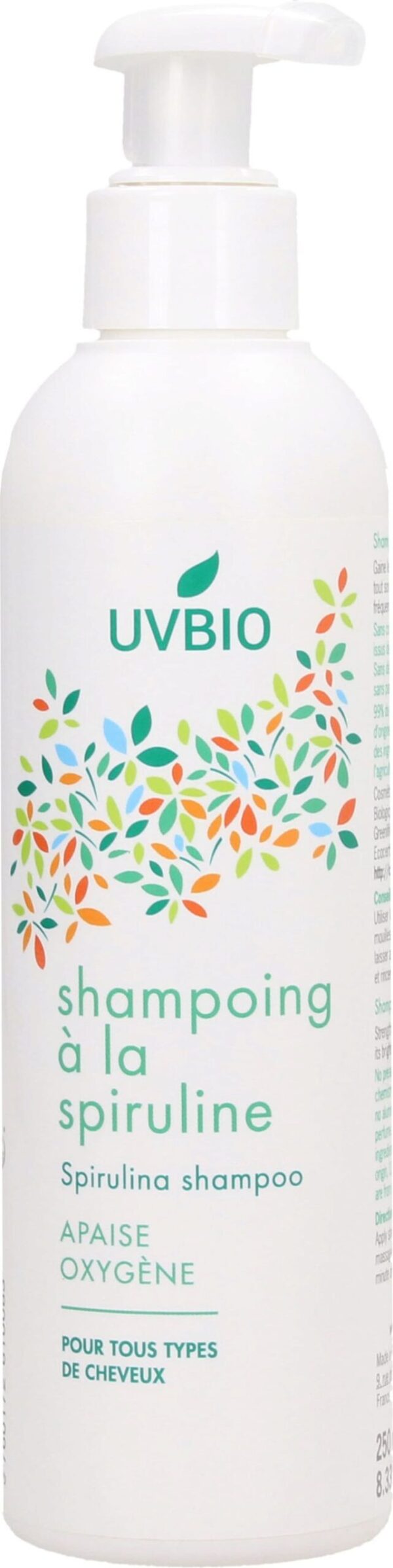UVBIO Oxygen Spirulina Shampoo - 250 ml